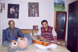 With Jasoda, practising in Kolkata